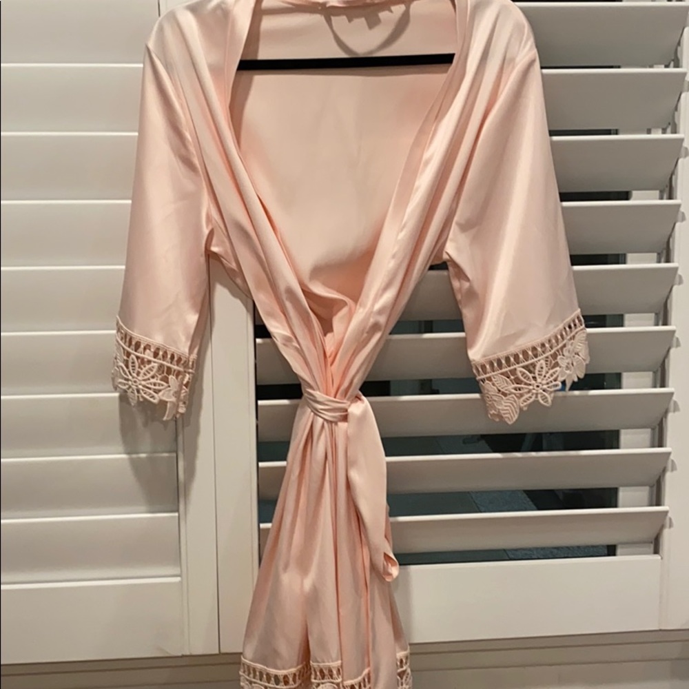 Pink robe